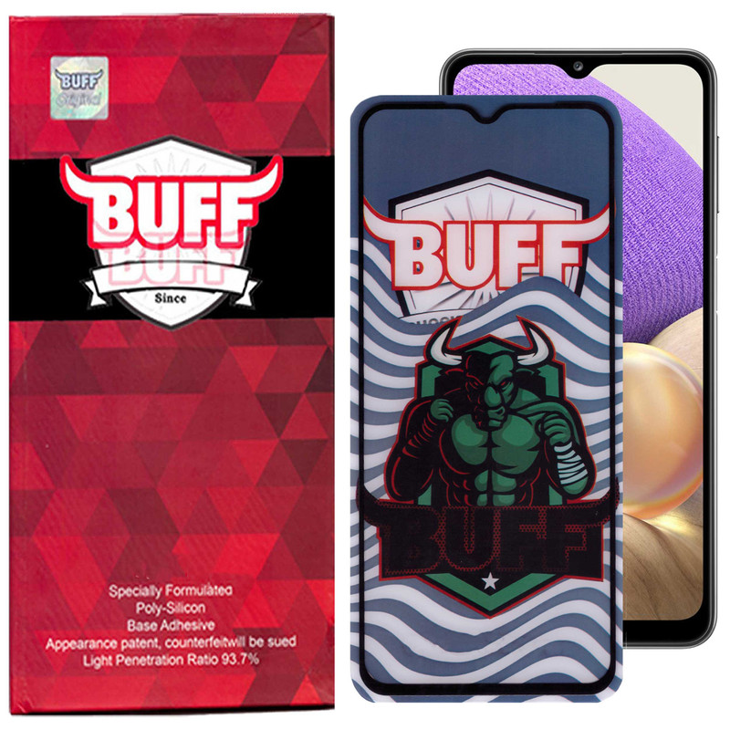 محافظ صفحه نمایش 5D بوف مدل Super Power مناسب برای گوشی موبایل سامسونگ Galaxy A12/A32 5G/M12/M32 5G/F12