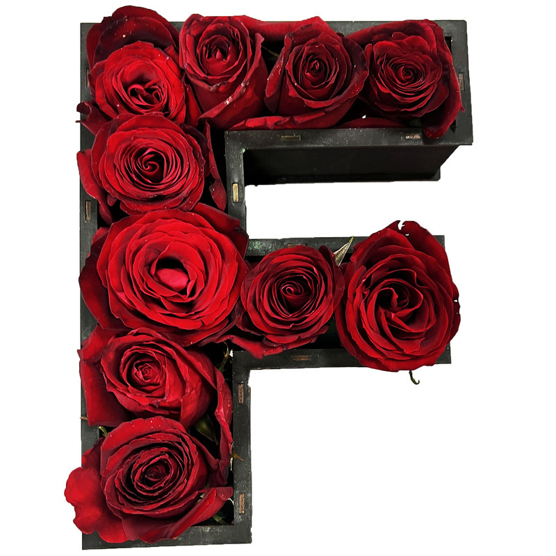 خرید و قیمت سبد گل مدل حرف f