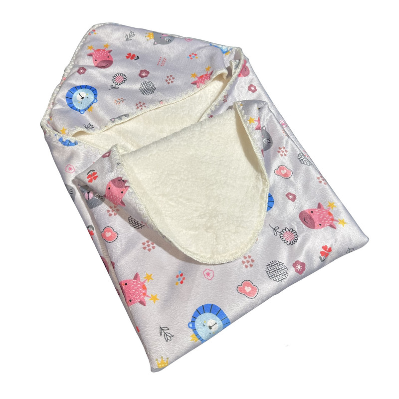 خرید و قیمت پتو نوزاد مدل brooks of jungle-2024 سایز 80×80 سانتی متر