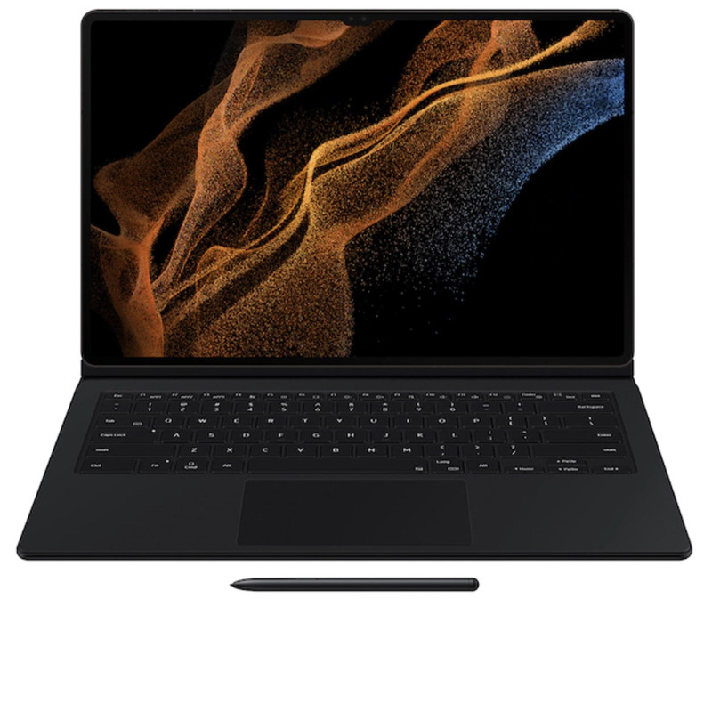 کیف کلاسوری کیبورددار سامسونگ مدل Keyboard مناسب برای تبلت سامسونگ Galaxy Tab S8 Ultra