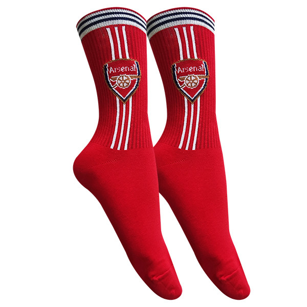 جوراب ساق بلند مردانه تن پوش هنگامه مدل پنبه کش اسپرت فوتبالی آرسنال