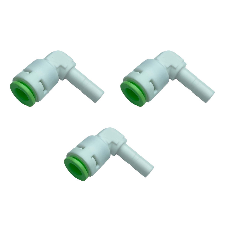 اتصال زانو میخی دستگاه تصفیه آب تکومن مدل 1/4 به 1/4 مجموعه 3 عددی