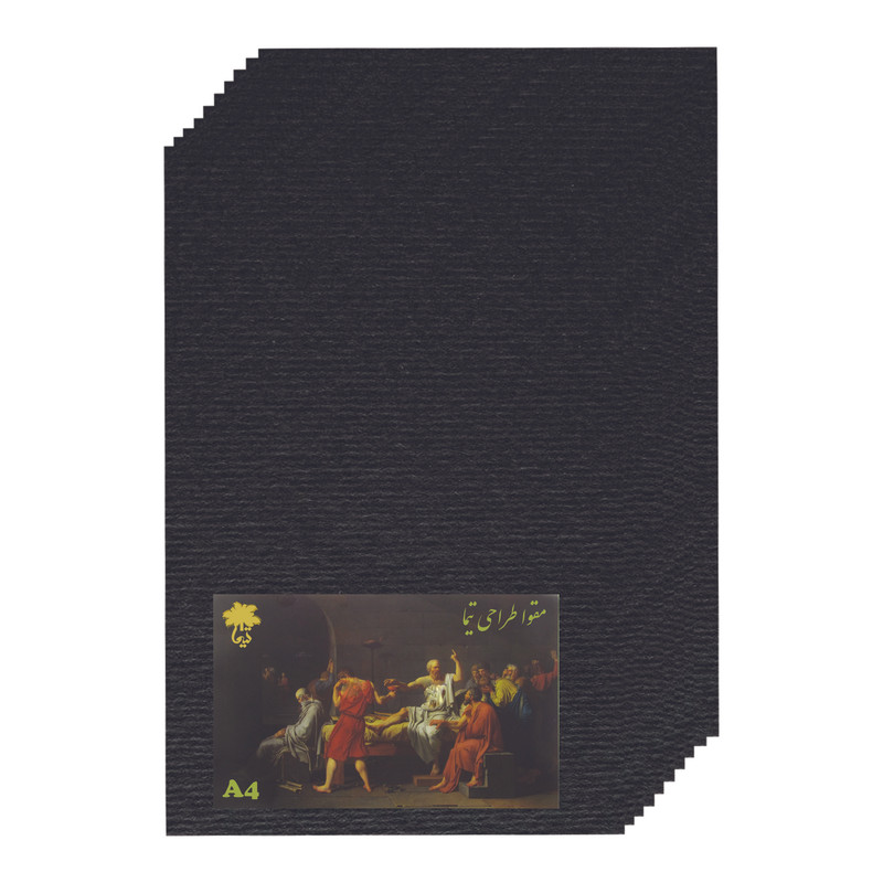 مقوا طراحی تیما مدل Fabio سایز 21x29.5 سانتیمتر بسته 10 عددی