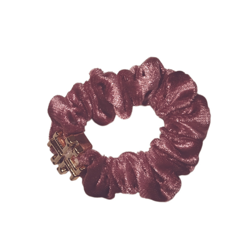 کش مو زنانه مدل مخمل سگگ دار کد 02