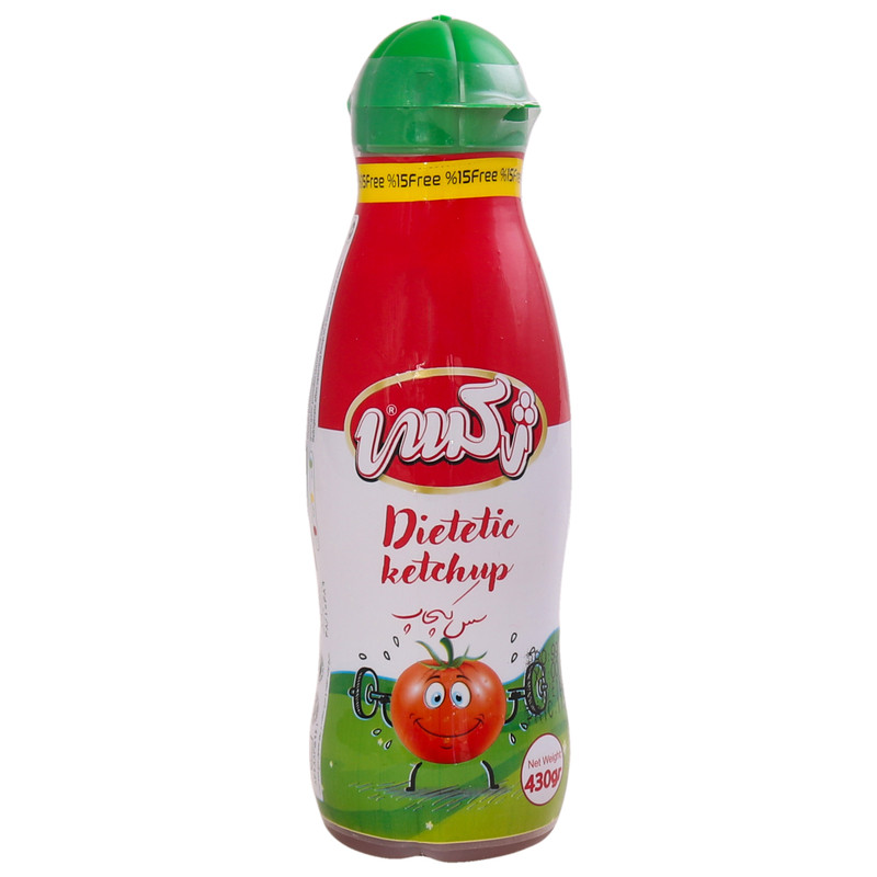 خرید و قیمت سس کچاپ رژیمی ژکسی - 430 گرم