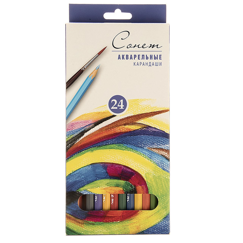 خرید و قیمت مداد آبرنگی 24 رنگ سونت
