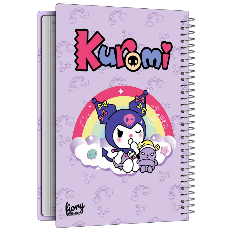 دفتر مشق 50 برگ مستر راد مدل کورومی و ملودی طرح هپی کد 2571 fiory