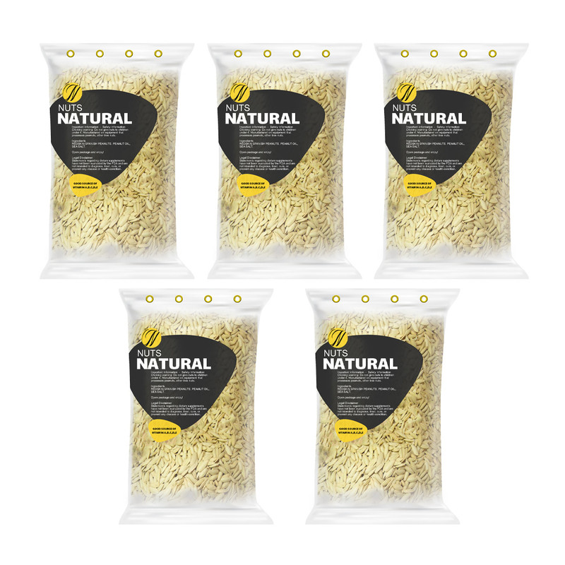 تخمه کدو ریز خام نچرال - 100 گرم بسته 5 عددی