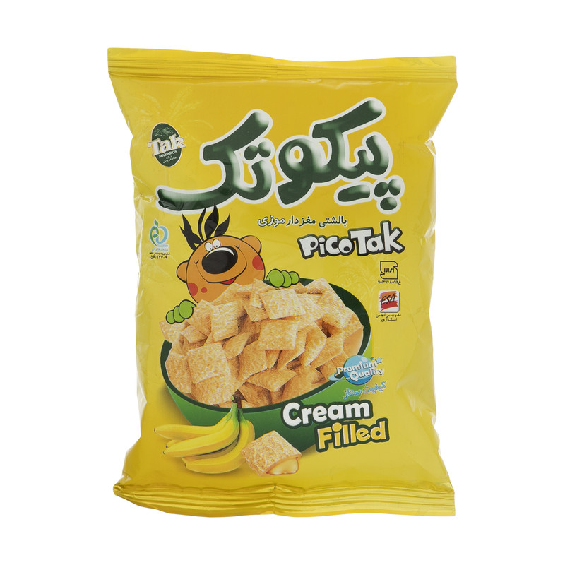 پیکوتک بالشتی مغزدار موزی تک ماکارون - 25 گرم