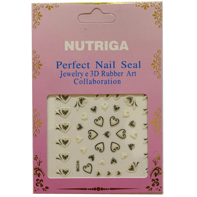 استیکر طراحی ناخن نوتریگا شماره BG16