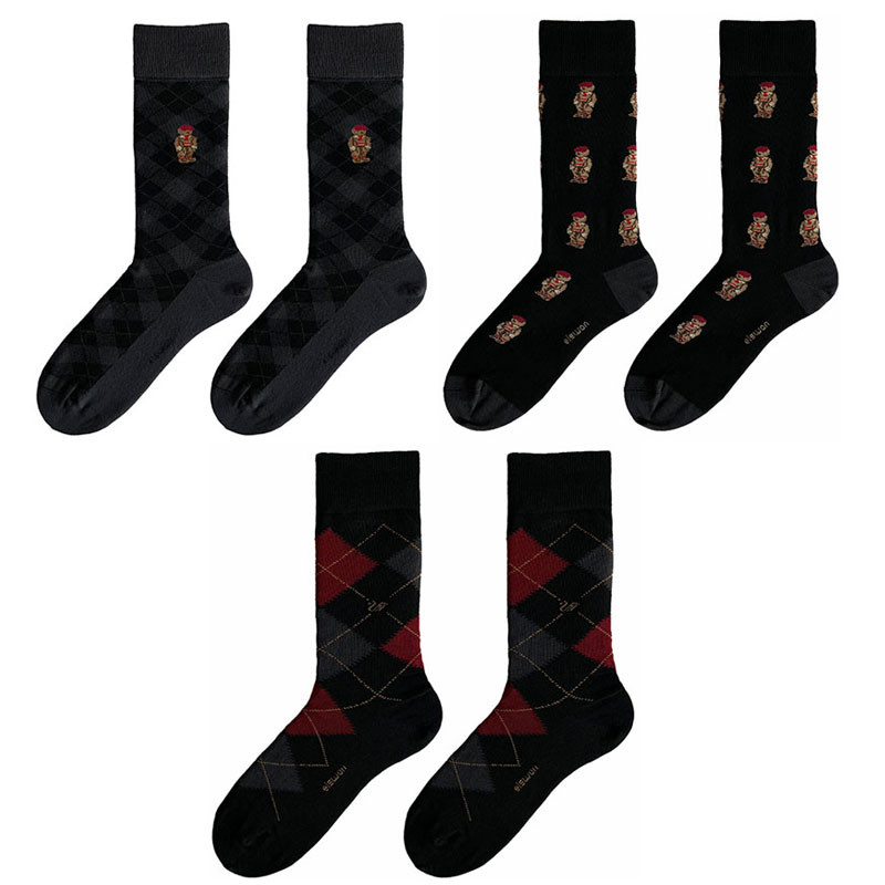 جوراب مردانه ال سون مدل پلو استایل کد PH961 مجموعه 3 عددی