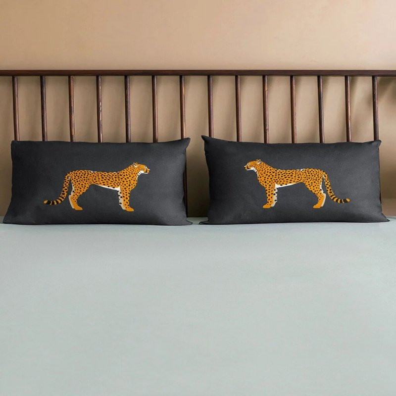 رو بالشی ال سی دابلیو هوم مدل Leopar بسته 2 عددی