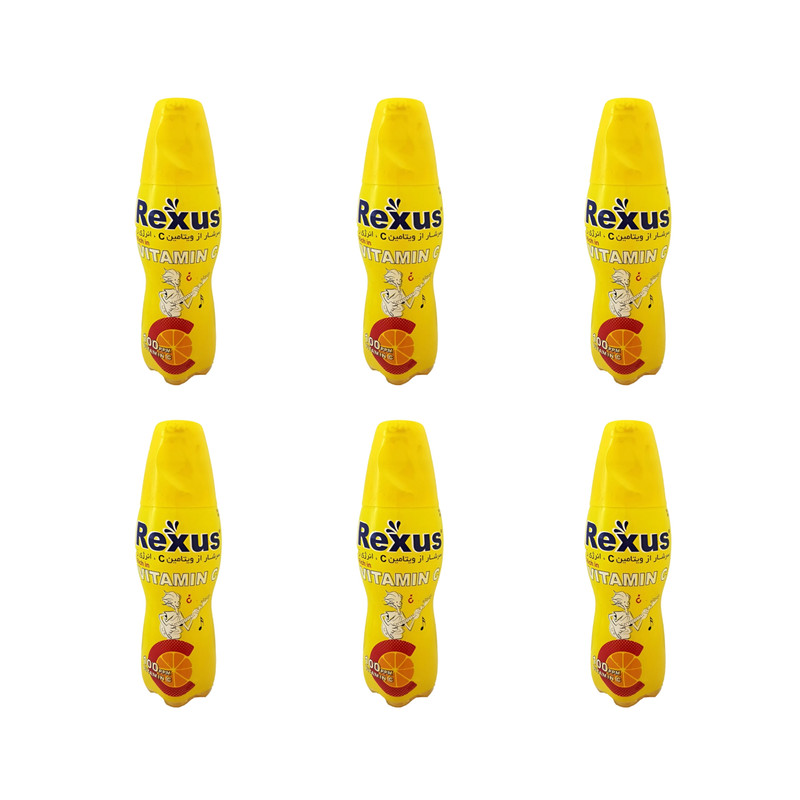 خرید و قیمت نوشیدنی انرژی زا سرشار از ویتامین سی رکسوس - 330 میلی لیتر بسته 6 عددی
