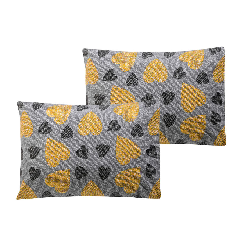 رو بالشی ال سی دابلیو هوم مدل قلبی بسته 2 عددی