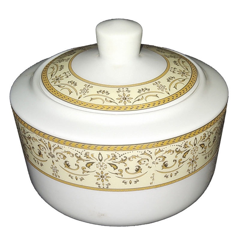 قندان چینی زرین ایران مدل مهر کرم