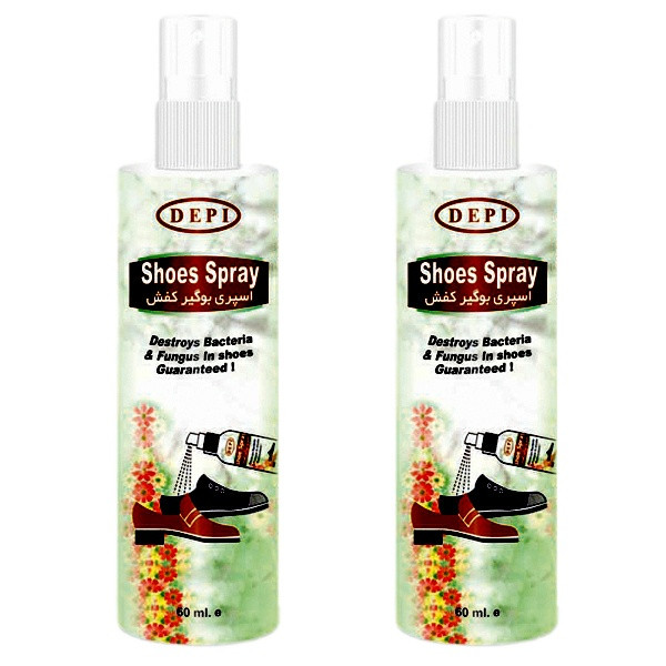 خرید و قیمت اسپری بوگیر کفش دپی مدل Antifungal بسته 2 عددی