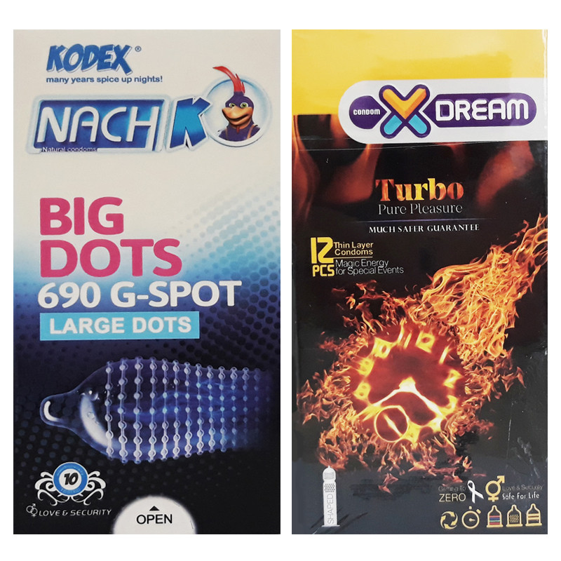 کاندوم کد 04 مجموعه 2 عددی