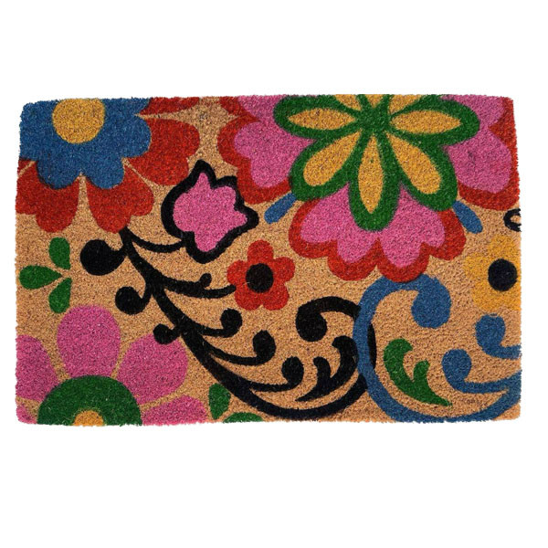 خرید و قیمت پادری بارک طرح گلدار کد 2854 سایز 75x45 سانتی متر