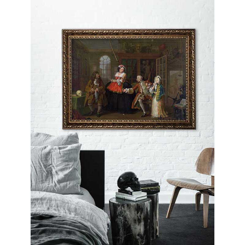 تابلو شمسه نگار مدل نقاشی کلاسیک