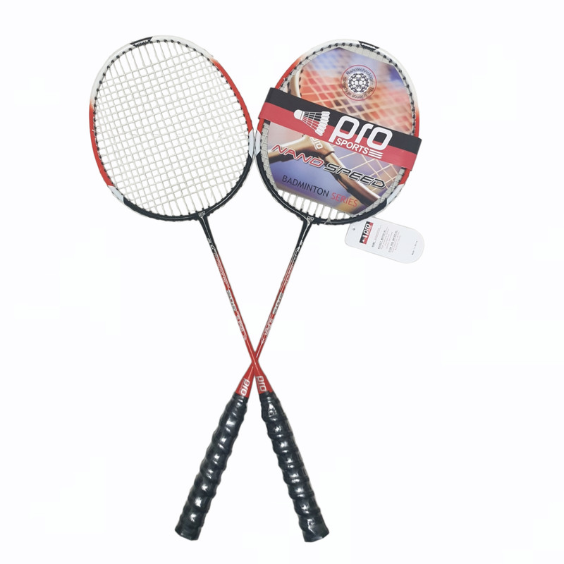 راکت بدمینتون مدل prosportts سری206 بسته دو عددی