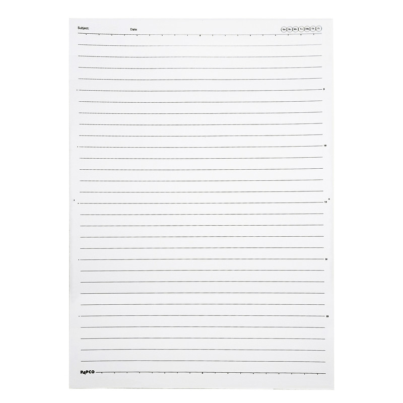 کاغذ کلاسور پاپکو مدل L80 بسته 80 عددی