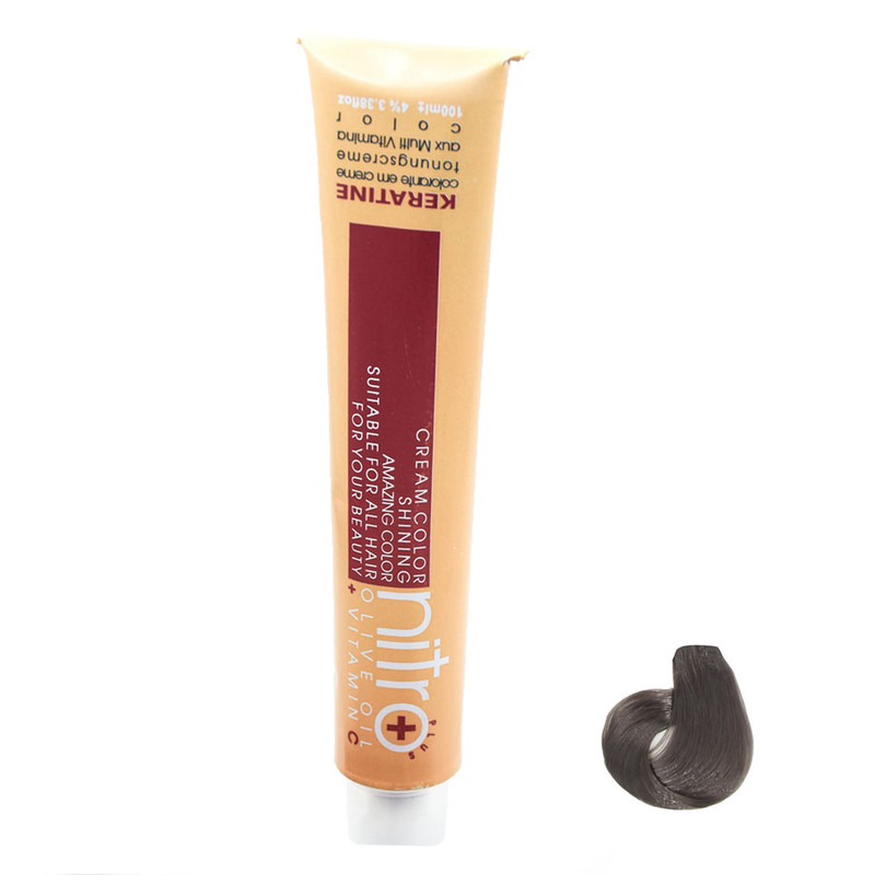 رنگ مو نیترو سری Keratine مدل بلوند پلاتینه تیره شماره 9.1/2.1