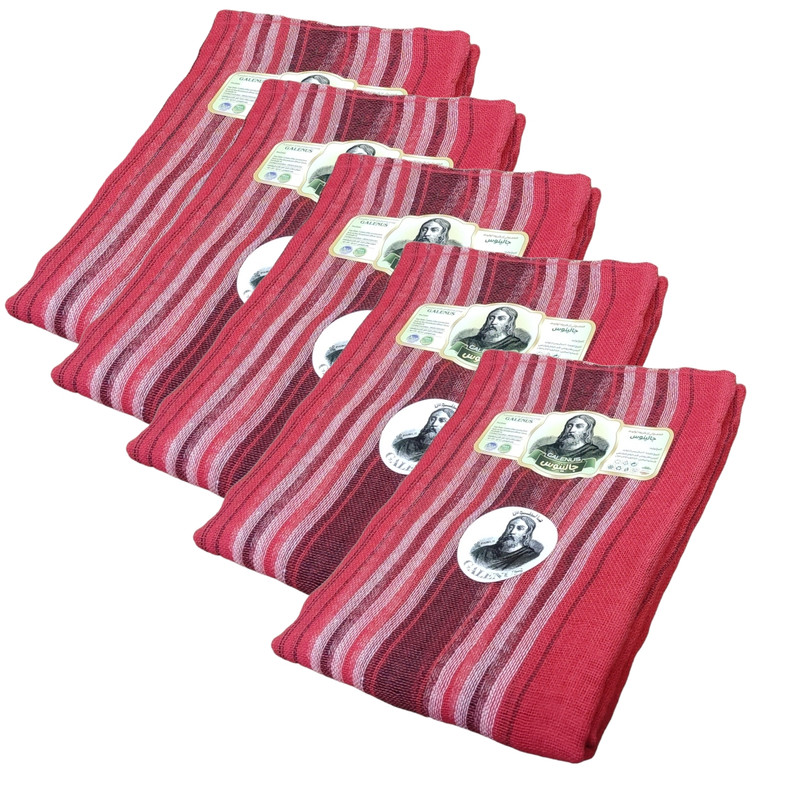 لنگ نظافت خودرو جالینوس مدل دیباج بسته 5 عددی