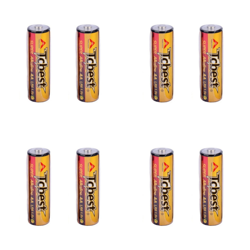 خرید و قیمت باتری قلمی تی سی بست مدل AA بسته هشت عددی