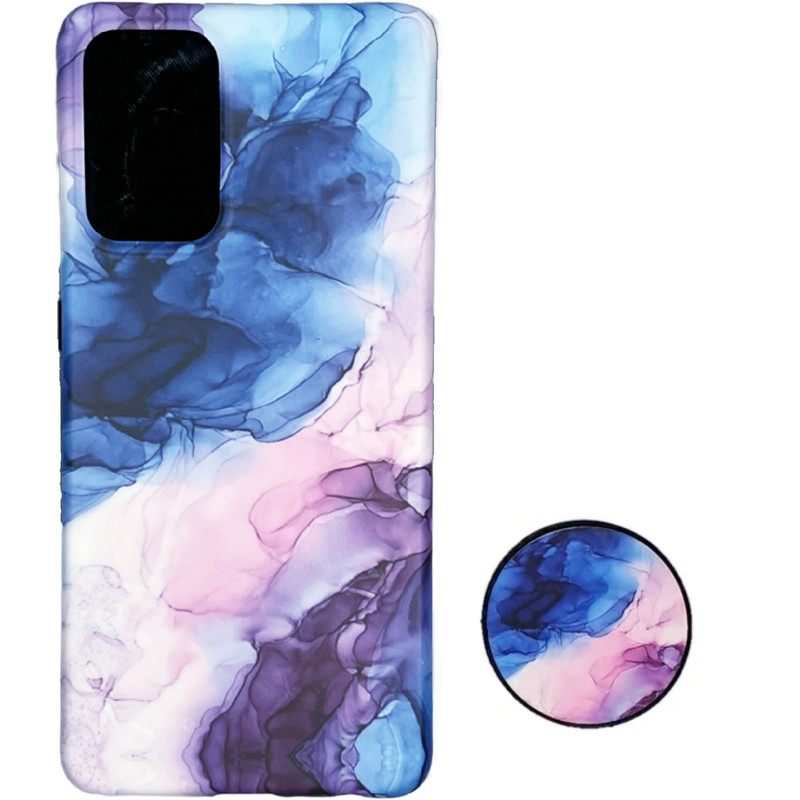 کاور مدل اسیدی کد 25 مناسب برای گوشی موبایل سامسونگ GALAXY A32 4G به همراه پایه نگهدارنده