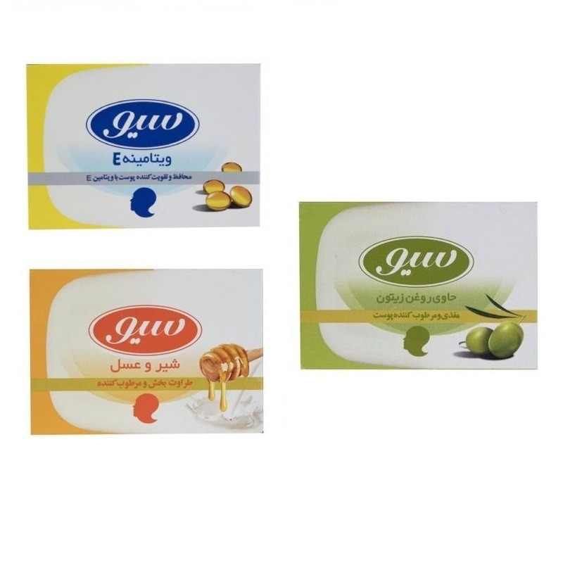 صابون شستشو سیو مدل heily وزن 125 گرم بسته 3 عددی