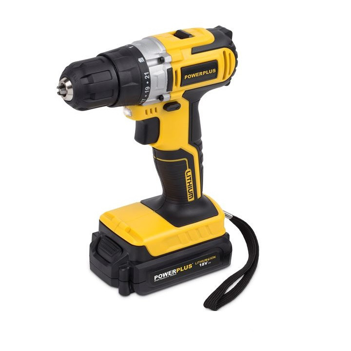 خرید و قیمت دریل پیچگوشتی شارژی پاورپلاس مدل POWX0047LI