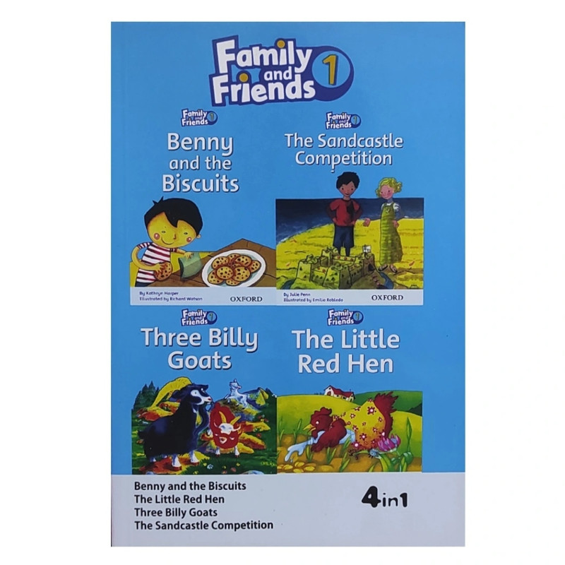 کتاب Family and Friends 1Readers اثر جمعی از نویسندگان انتشارات الوند پویان