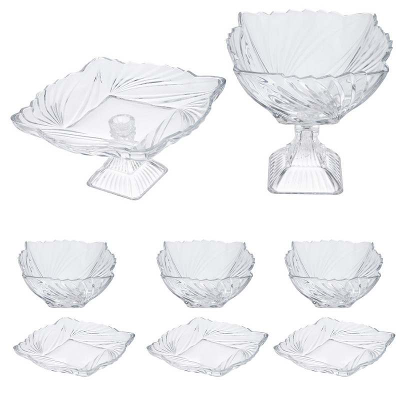 سرویس پذیرایی 14 پارچه آدریا گلس مدل FACET