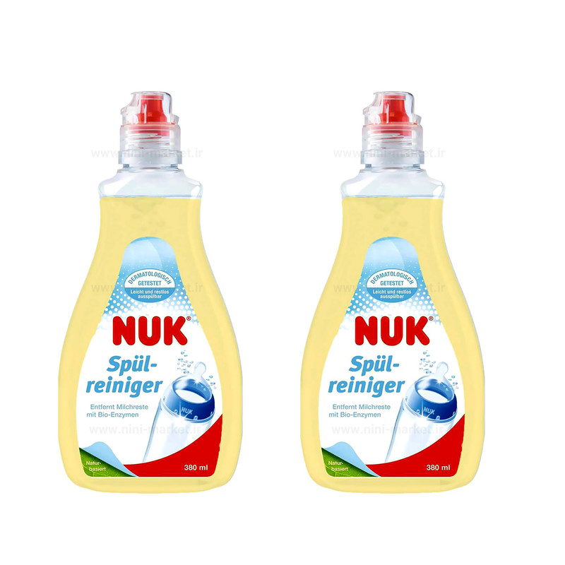 مایع استریل کننده ناک مدل N10750555.2 حجم 380 میلی لیتر مجموعه 2 عددی