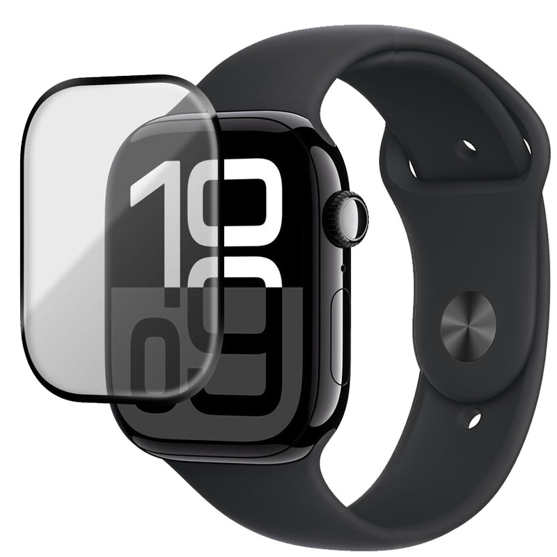 خرید و قیمت محافظ صفحه نمایش بادیگارد مدل PMMA مناسب برای اپل واچ سری 10 سایز 42 میلی متری