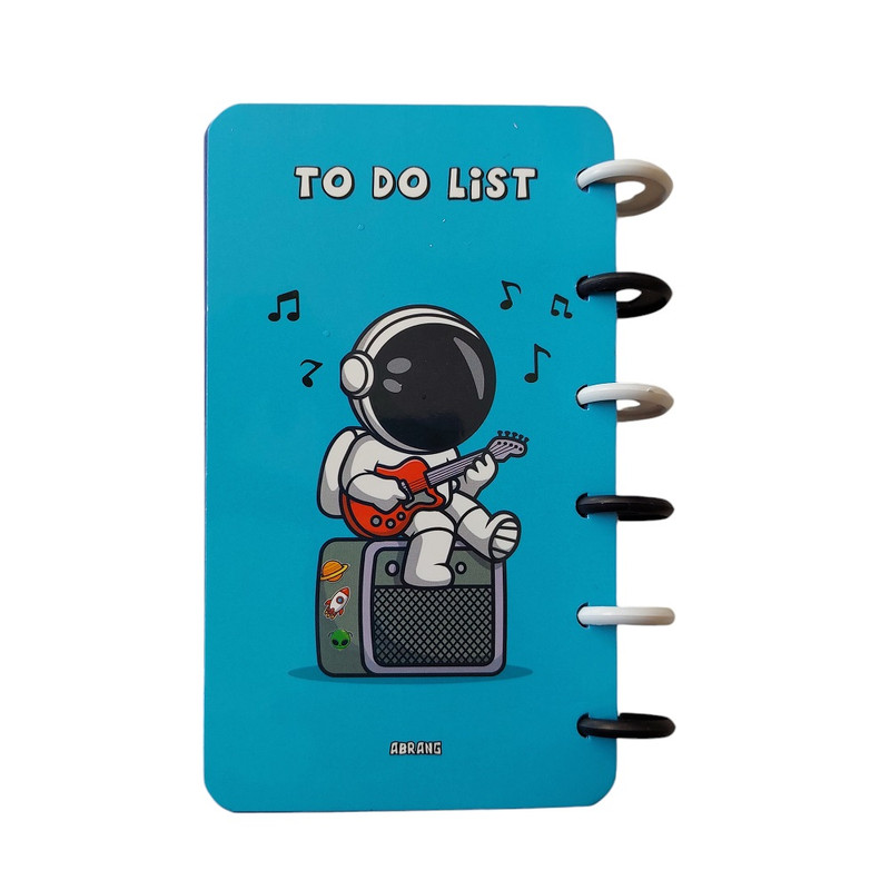 دفتر برنامه ریزی ۱۰۰ برگ آبرنگ طرح فضانورد مدل تودولیست