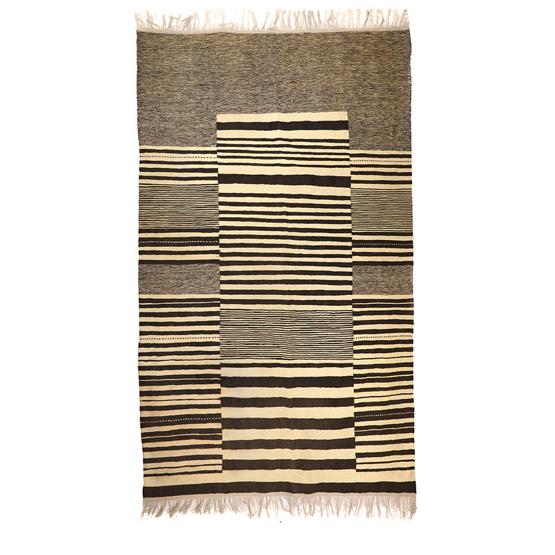 گلیم دستبافت پنج ونیم متری مدل دکوراتیو کد 140832