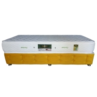 تخت خواب یک نفره مدل zats90 سایز 200 × 90 سانتی متر به همراه تشک