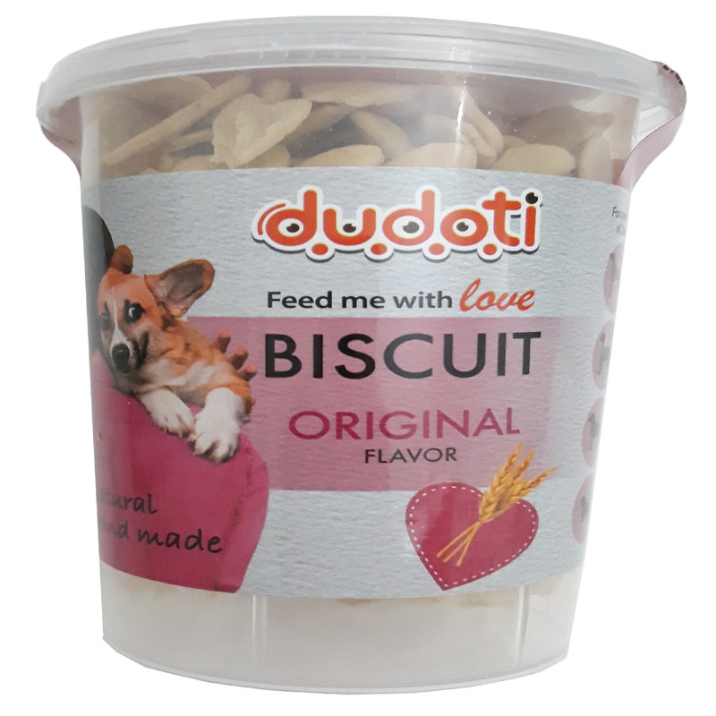 غذای تشویقی سگ دودوتی مدل Biscuit وزن 150 گرم