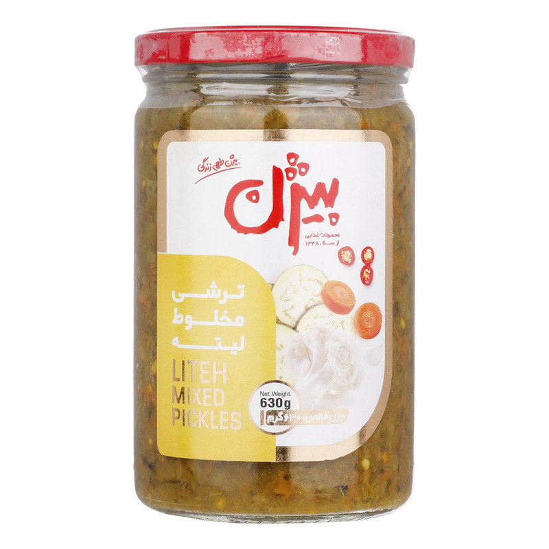 ترشی لیته بیژن - 630 گرم