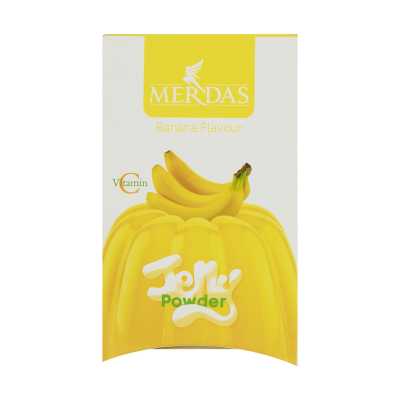 پودر ژله مرداس با طعم موز - 100 گرم