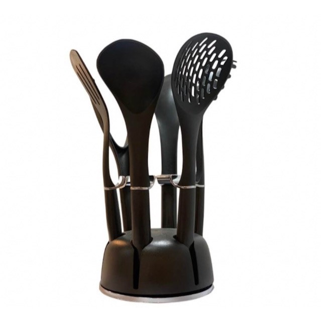 خرید و قیمت سرویس کفگیر و ملاقه 7 پارچه نوین فرم مدل کاریزما