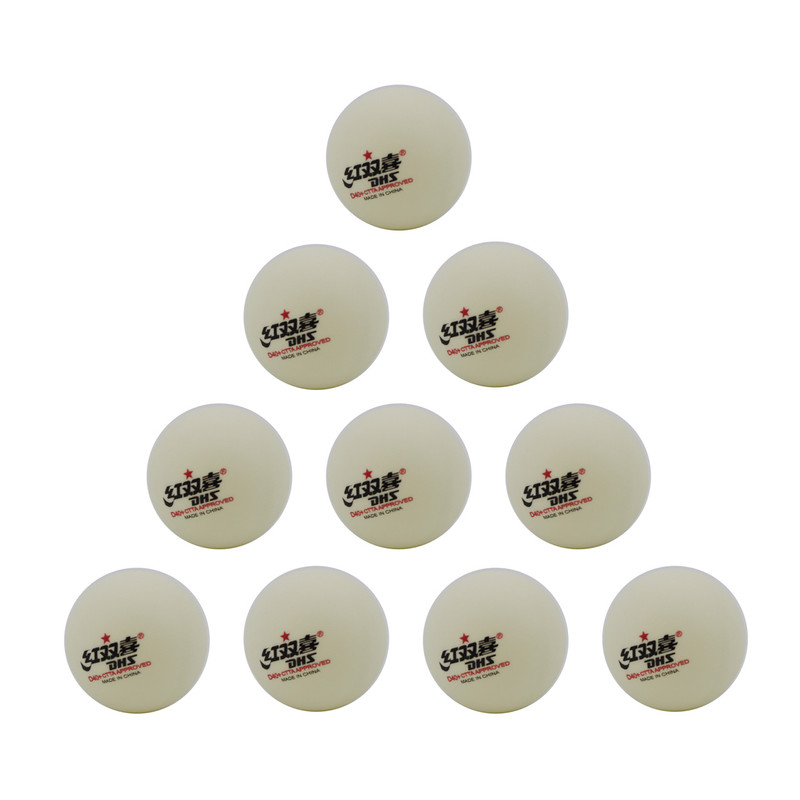 توپ پینگ پنگ دی اچ اس مدل D40+CTTA بسته 10 عددی
