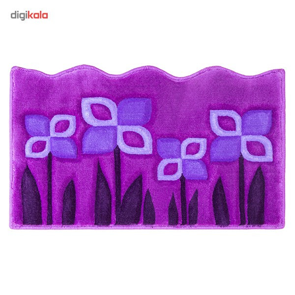 پادری فرشی زرباف مدل یاس سایز 50x80