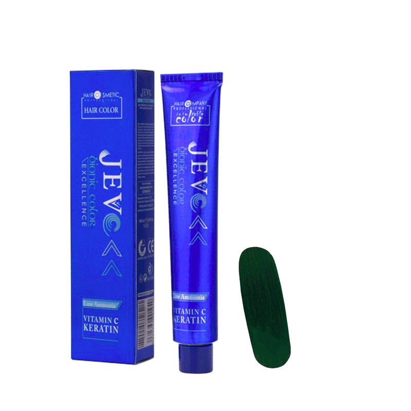 خرید و قیمت واریاسیون مو جوو شماره E17 0-22 حجم 100 میلی لیتر رنگ سبز