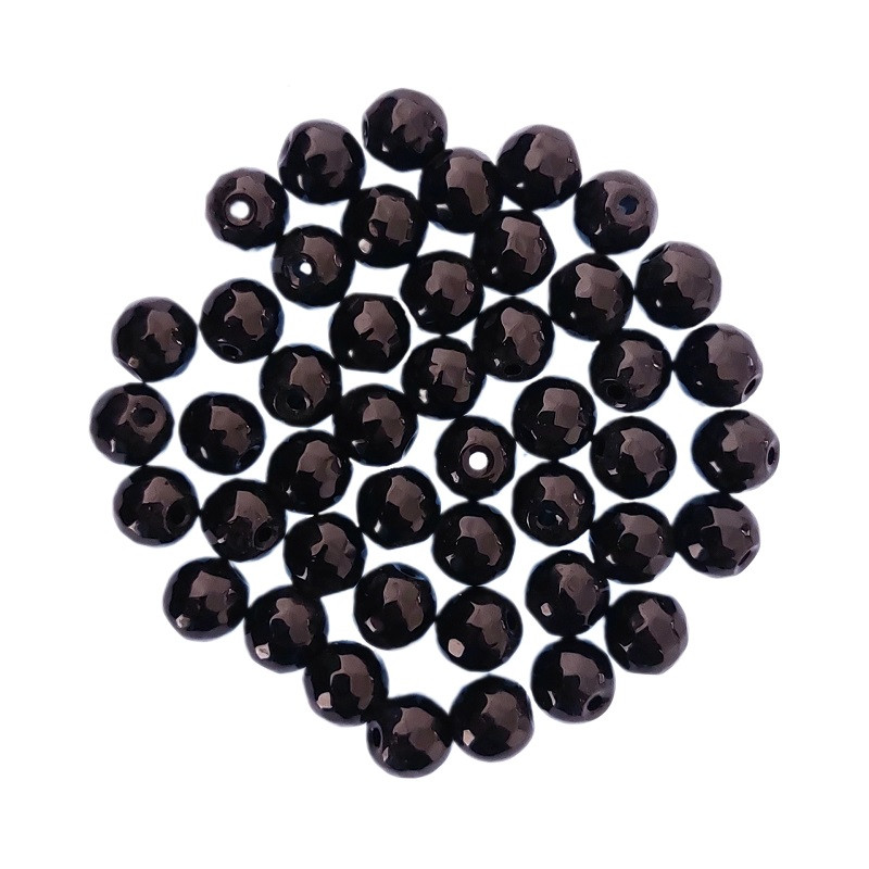 خرید و قیمت مهره دستبند مدل انیکس تراش کد 8mm بسته 45 عددی