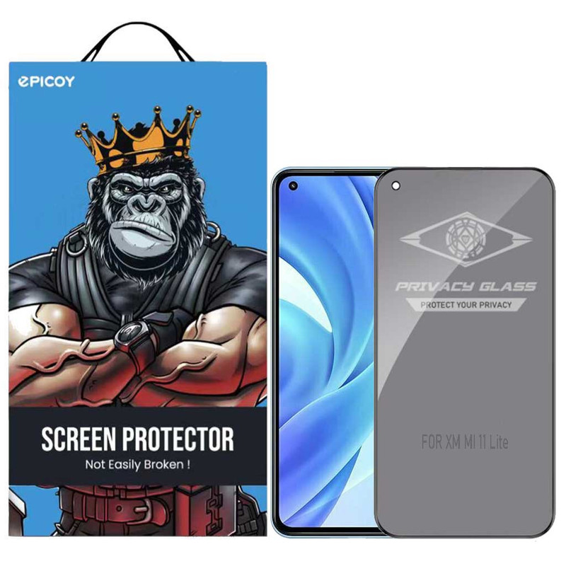 محافظ صفحه نمایش حریم شخصی اپیکوی مدل PvSight مناسب برای گوشی موبایل شیائومی Mi 11 Lite 4G/5G