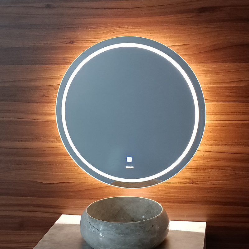 آینه بک لایت آسان نصب فارابی مدل تک تاچ کد CR17T131/1