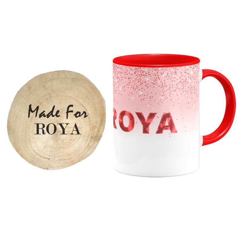 ماگ گالری وبفر مدل رویا به همراه زیر لیوانی