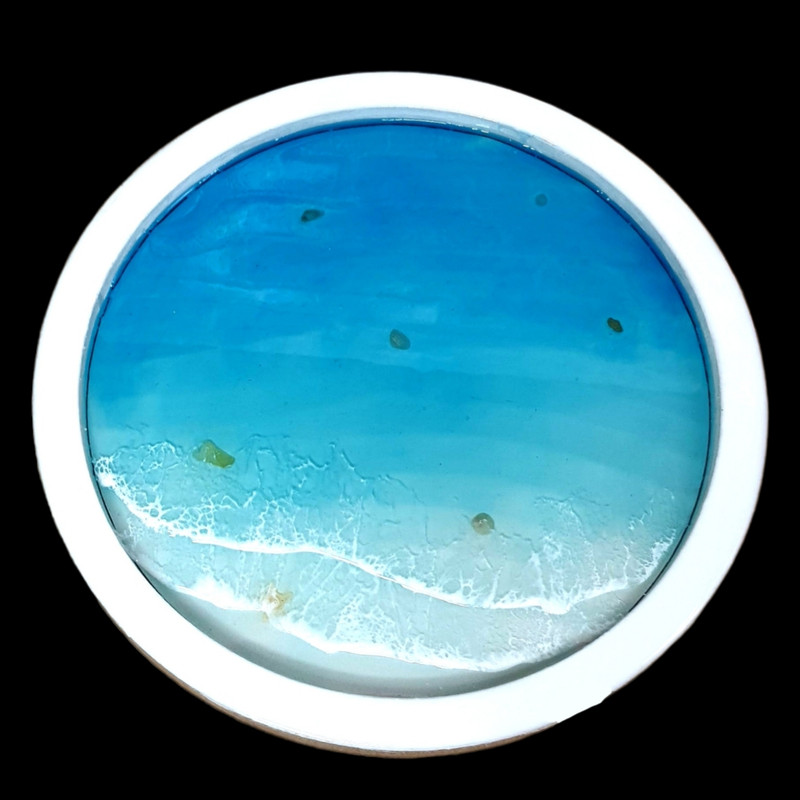 سینی رزینی طرح دریا